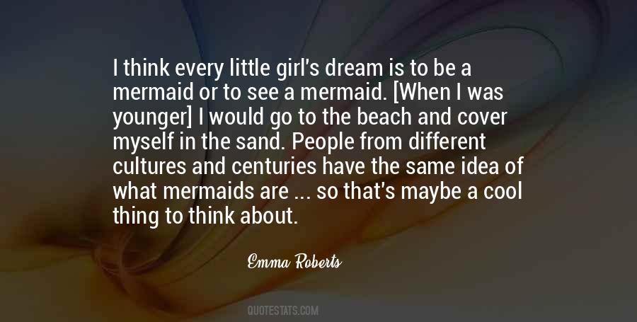 Girl Beach Quotes #1156821