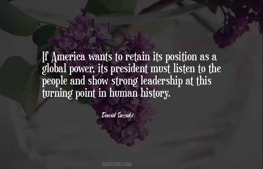 Quotes About Global Leadership #329142