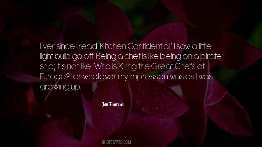 Chef Kitchen Quotes #1378810