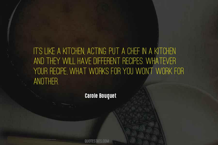 Chef Kitchen Quotes #162235