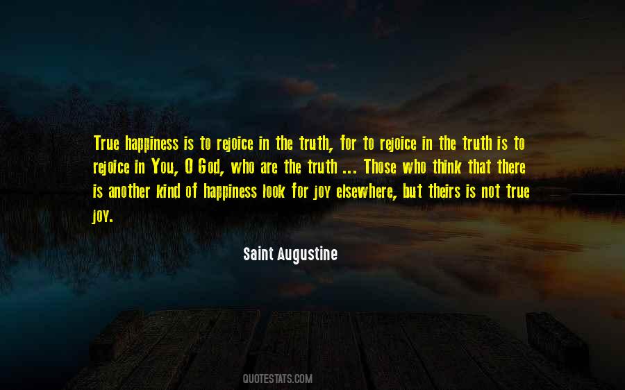 The True Happiness Quotes #255553