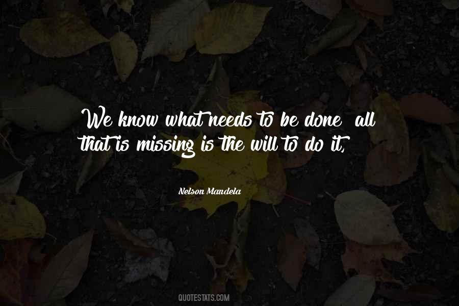 What Is Missing Quotes #47145