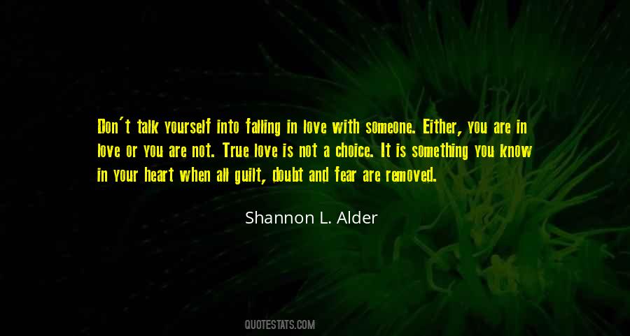Quotes About The Fear Of Falling In Love #475931