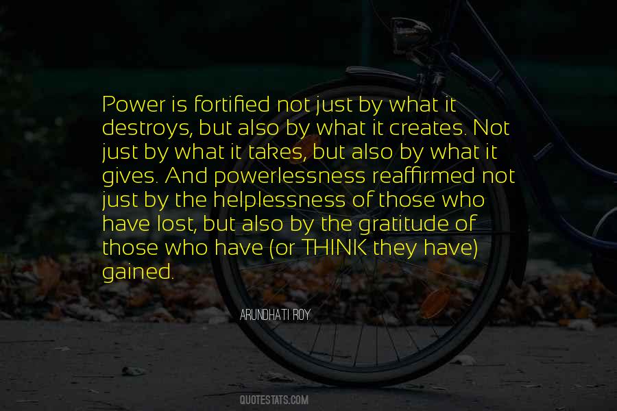 Humility And Power Quotes #853096