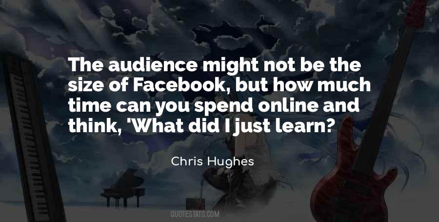 Size Of Audience Quotes #1694931
