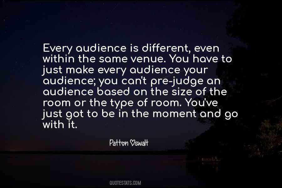 Size Of Audience Quotes #842479