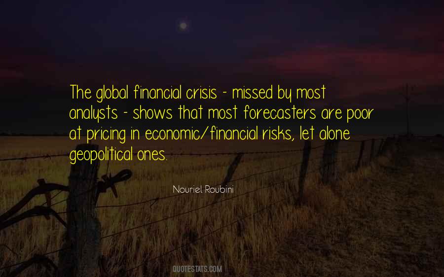Quotes About Global Economic Crisis #740999