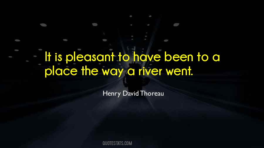 Pleasant Place Quotes #1664605