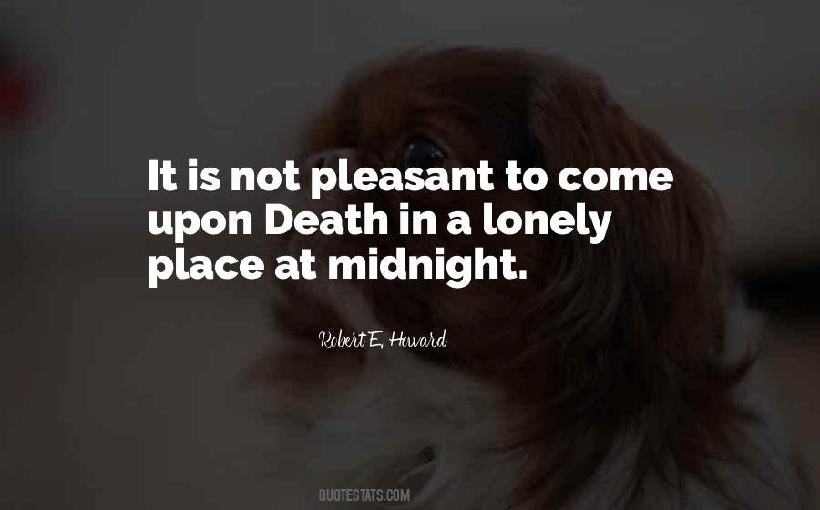 Pleasant Place Quotes #517528