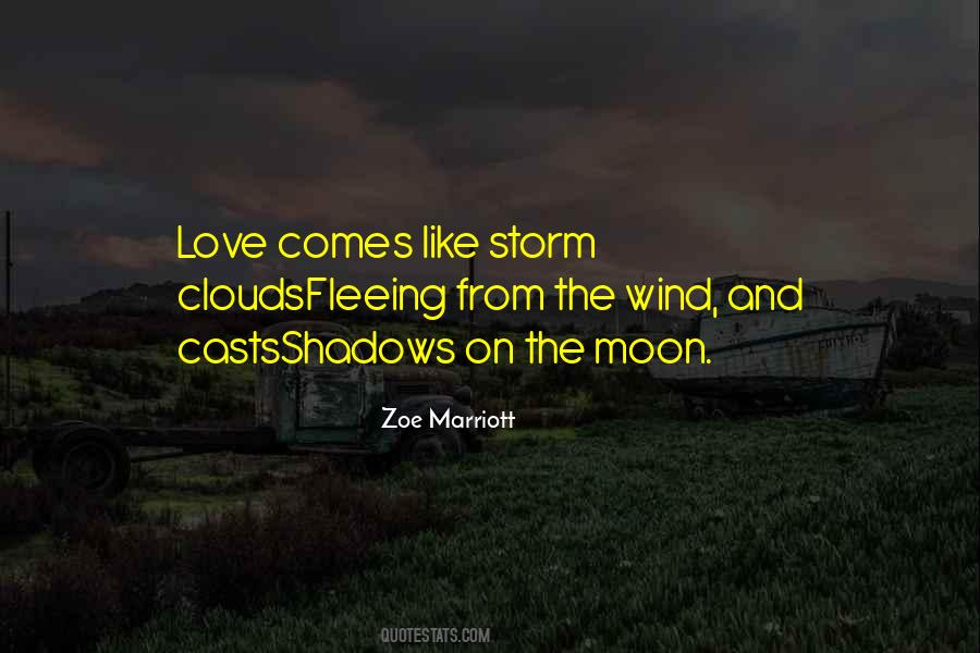 Clouds Moon Quotes #212507