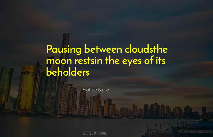 Clouds Moon Quotes #951817