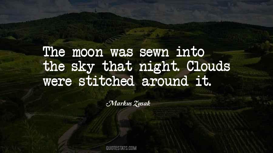 Clouds Moon Quotes #962652