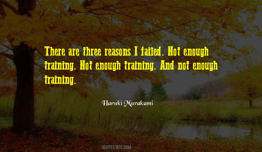 Training To Failure Quotes #784380