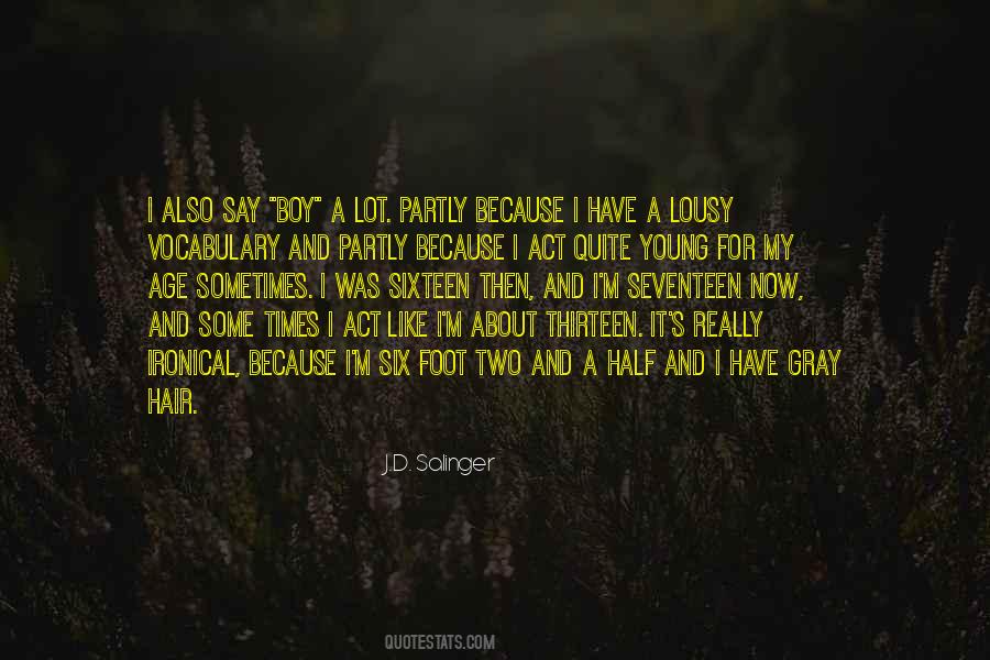 Quotes About Having Gray Hair #43503