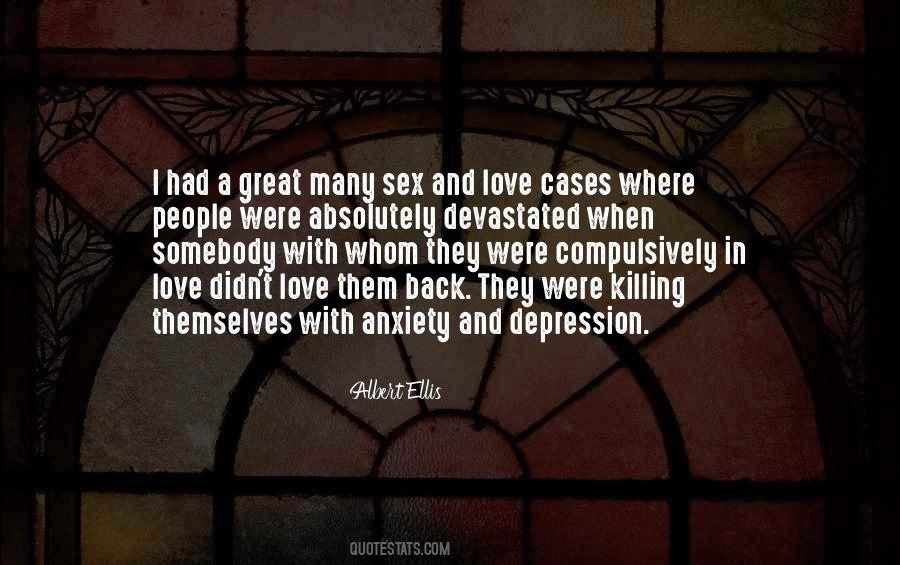 Love Depression Quotes #803081