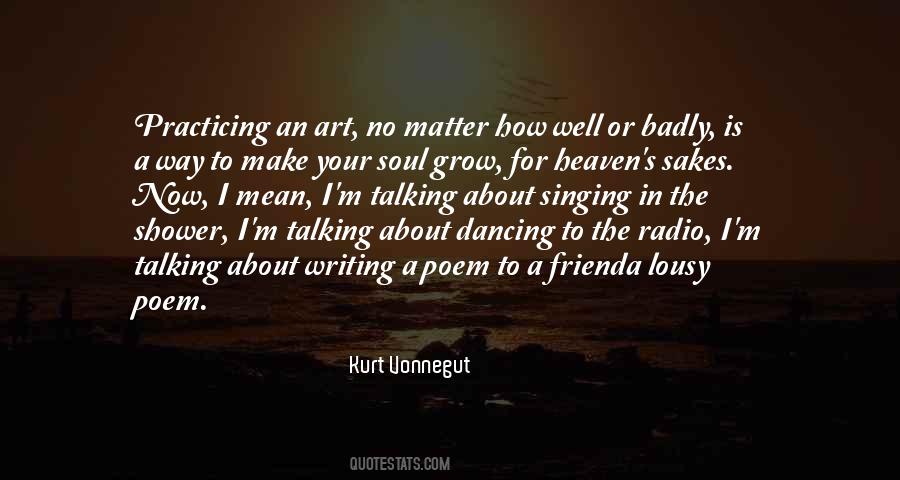 Singing Well Quotes #1170680
