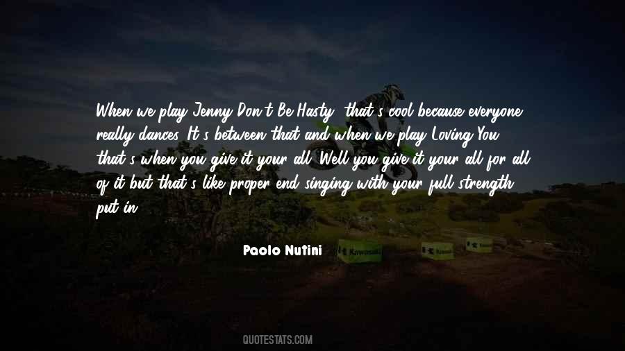 Singing Well Quotes #658494
