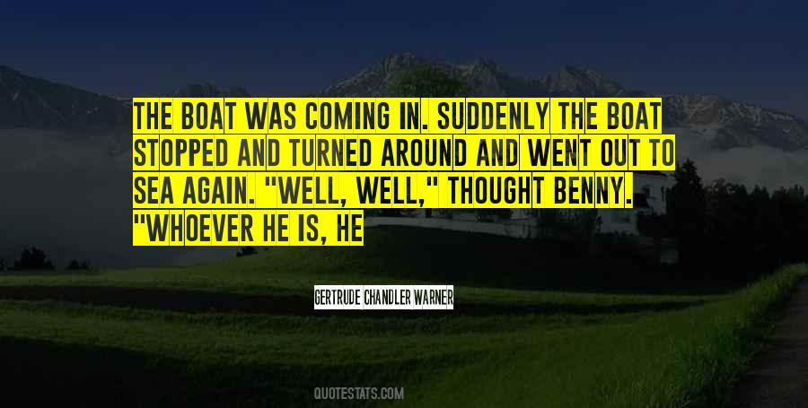 Boat Sea Quotes #1794314