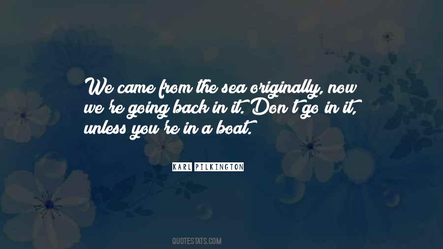 Boat Sea Quotes #867613