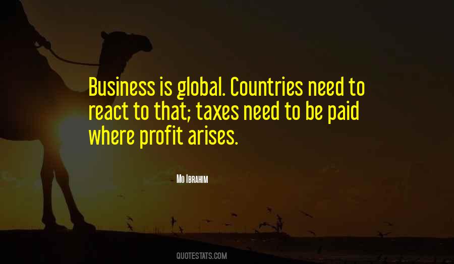 Quotes About Global Business #701141