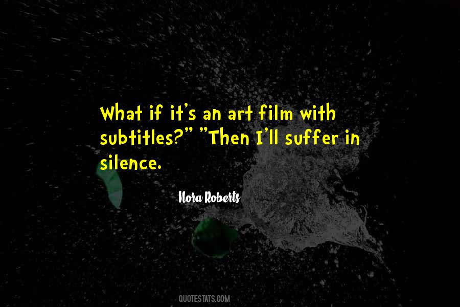 Art Film Quotes #44456