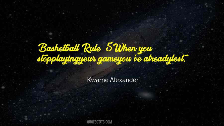 Game Rule Quotes #803774