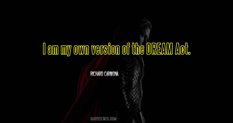 My Own Version Quotes #1345570