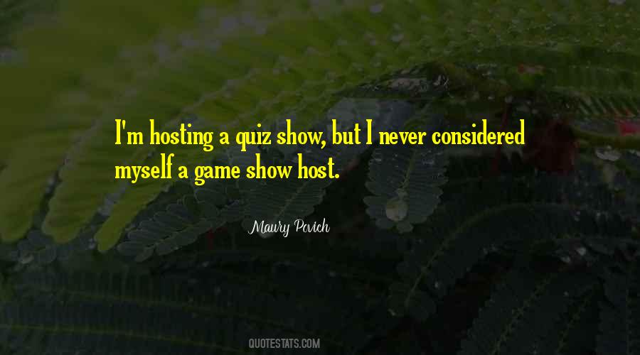 Game Show Quotes #919389
