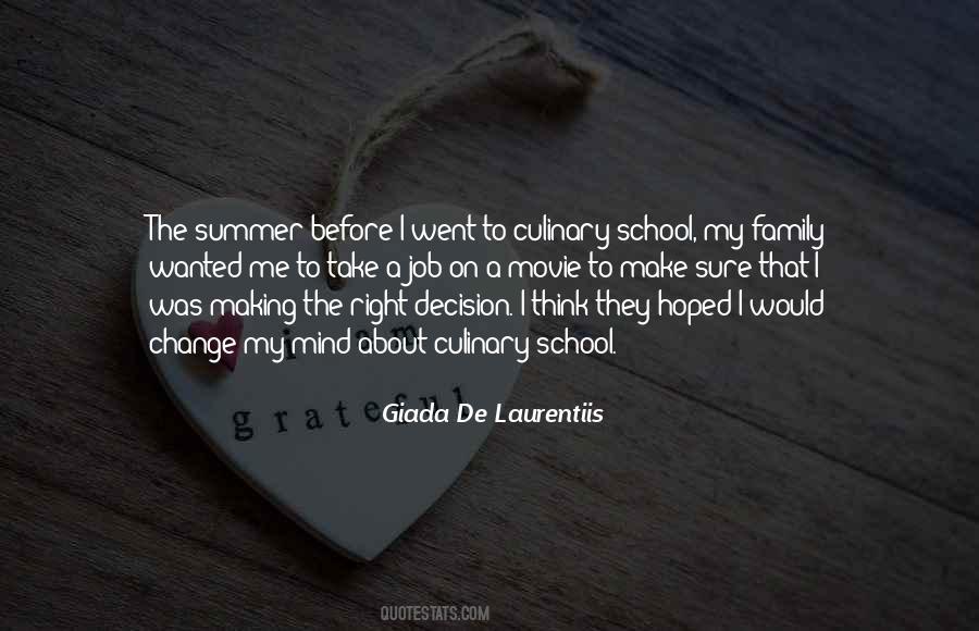 Change Decision Quotes #560813