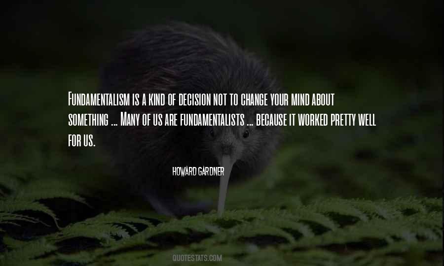 Change Decision Quotes #627535