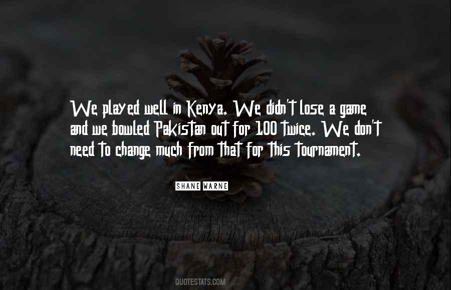 Game Well Played Quotes #1750496