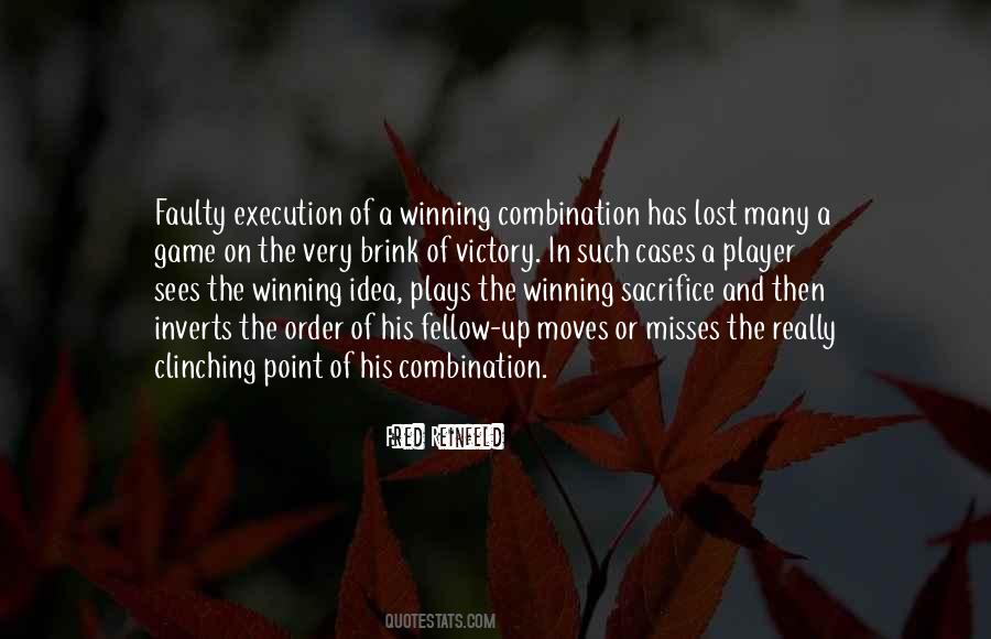 Game Winning Quotes #438670