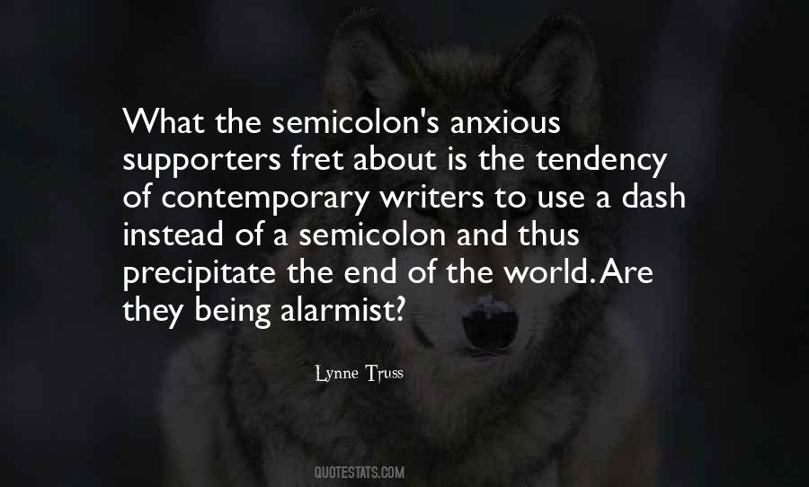 Semicolon Then Quotes #1499434