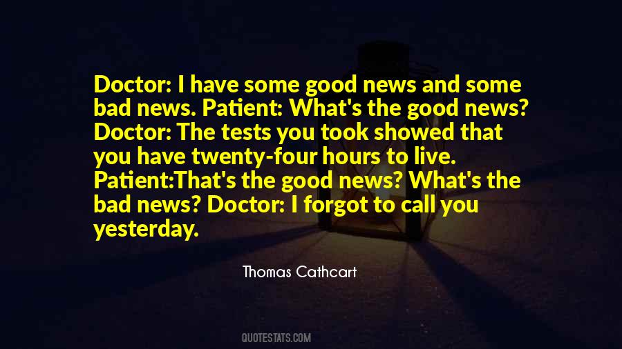 Doctor Good Quotes #1762833