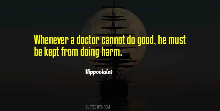 Doctor Good Quotes #264333