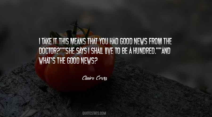 Doctor Good Quotes #267652