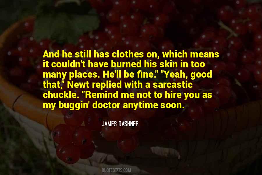 Doctor Good Quotes #790115