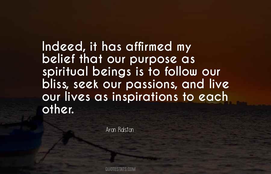 Seek Inspiration Quotes #1371725