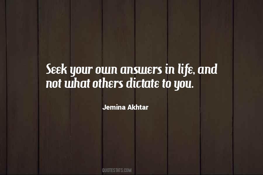 Seek Inspiration Quotes #145925