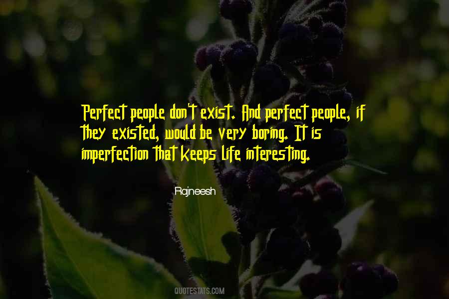 Imperfection Life Quotes #134955