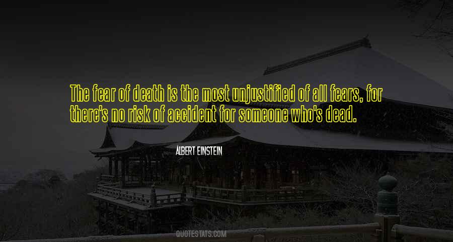 Quotes About The Fear Of Death #1325950