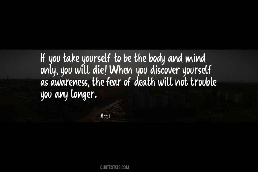 Quotes About The Fear Of Death #20839