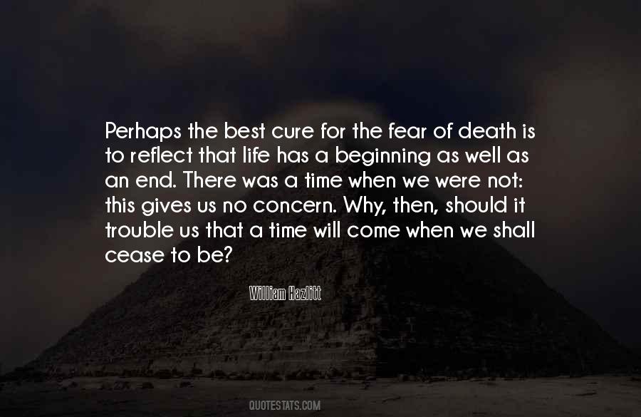 Quotes About The Fear Of Death #757887