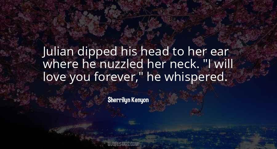 I Will Forever Love You Quotes #535713