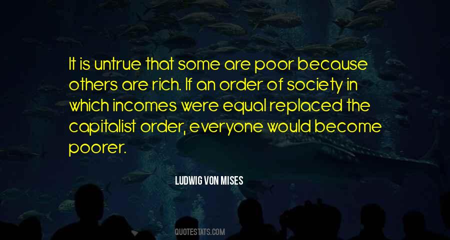 The Poor Get Poorer Quotes #155274