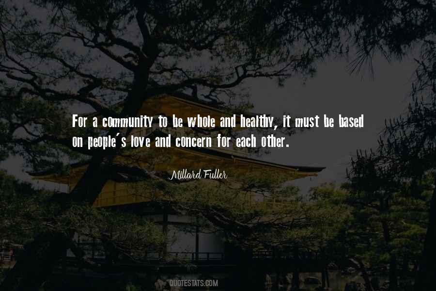 Love Community Quotes #163598