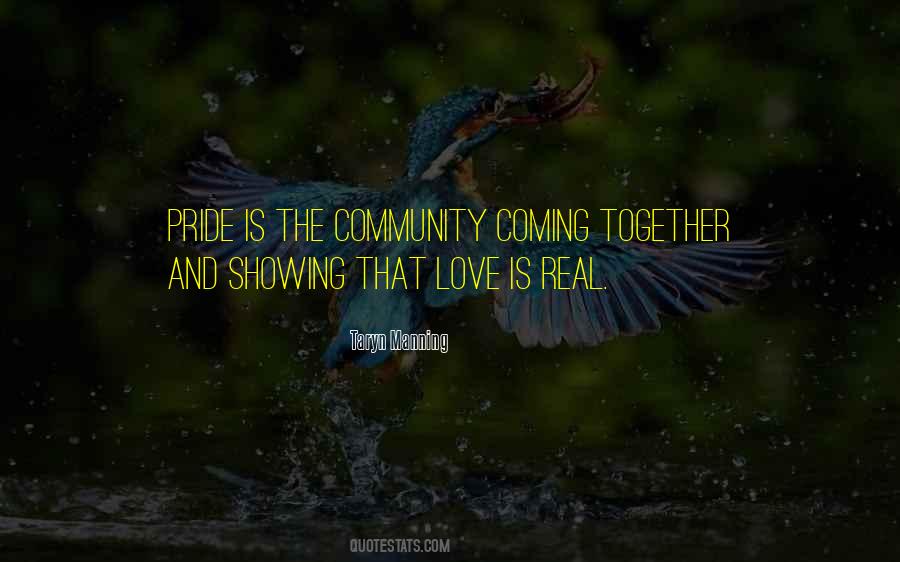 Love Community Quotes #353821