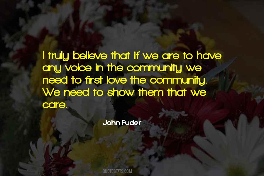 Love Community Quotes #539137