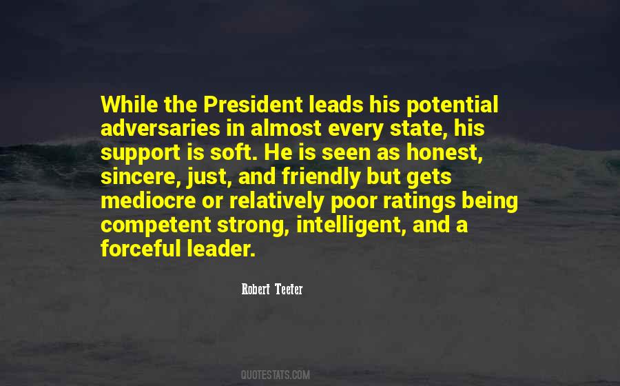 Intelligent Leader Quotes #1372713