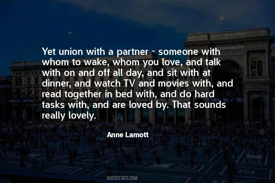 Lovely Partner Quotes #1209491